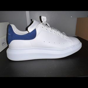 Alexander McQueen White With Blue Size 43 + Wore them twice